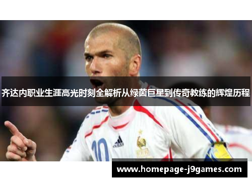 齐达内职业生涯高光时刻全解析从绿茵巨星到传奇教练的辉煌历程